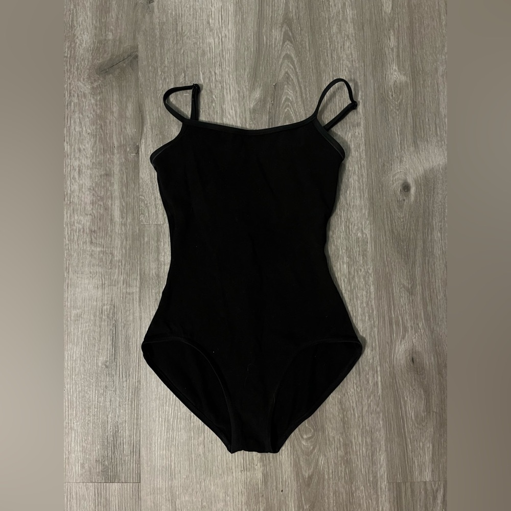 Black capezio ballet leaotard